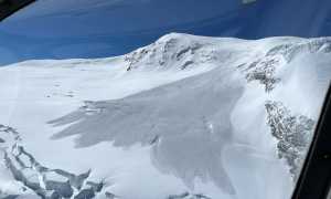 08.04.2023 Saas Fee avalanche Photo Police cantonale valaisanne scaled