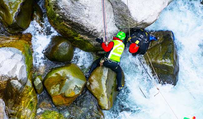 700 soccorso alpino acqua
