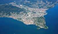Aerial image of Verbania view from the south