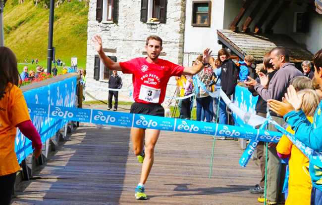 Alessandro Turroni vincitore devero 2015