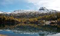 Alpe Devero Corbernas riflesso a Codelago autunno foto di Valeriano PERTEGHELLA