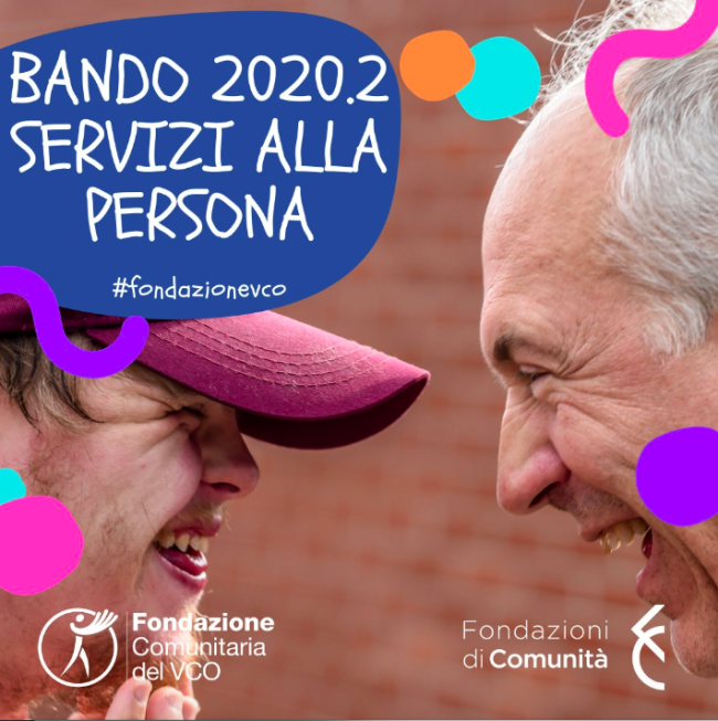 Bando Servizio alla persona 2020.2 Fondazione del VCO