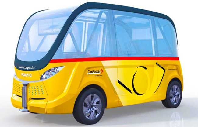 Bus senza conducente Sion 20161