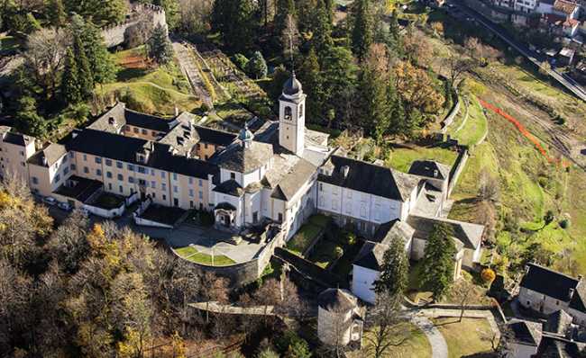 Calvario veduta aerea