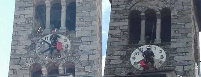 Cireggio lavori campanile