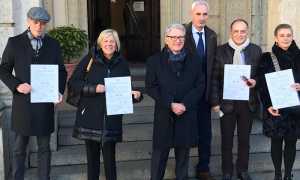 Consegna stelle merito lavoratori