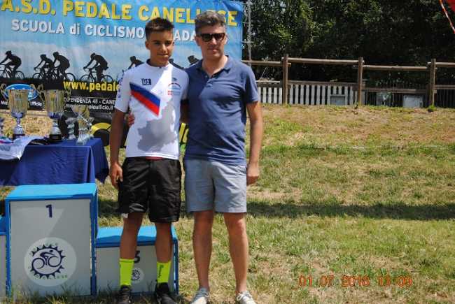 Edoardo Rubino con il Presidente regionale Gianni Vietri