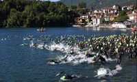 Foto Triathlon Mergozzo partenza