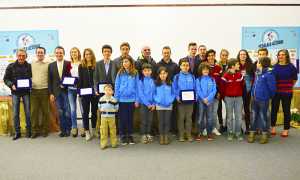 Gruppo premiati 15 pedalate azzurre