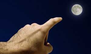 Indicare la luna