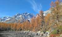 Lago Nero Devero in autunno