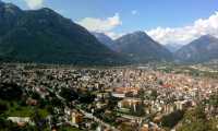 Panorama Domodossola da Monte Calvario