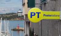 Poste italiane cartello lago