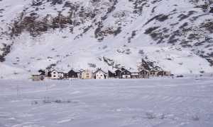 Riale in inverno