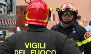 Vigili del fuoco esercitazione di Protezione Civile a Formigine 03