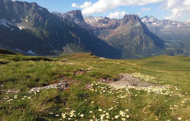 Vista montagna Dal Monte Cazzola