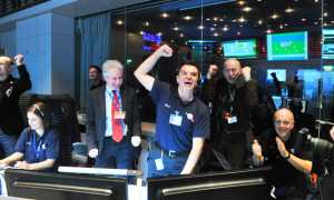 accomazzo rosetta esultanza