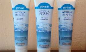 acqua in gel