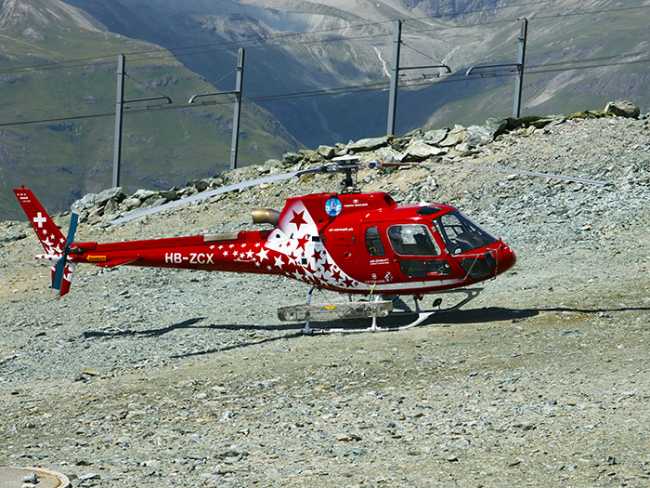 air zermatt elicottero