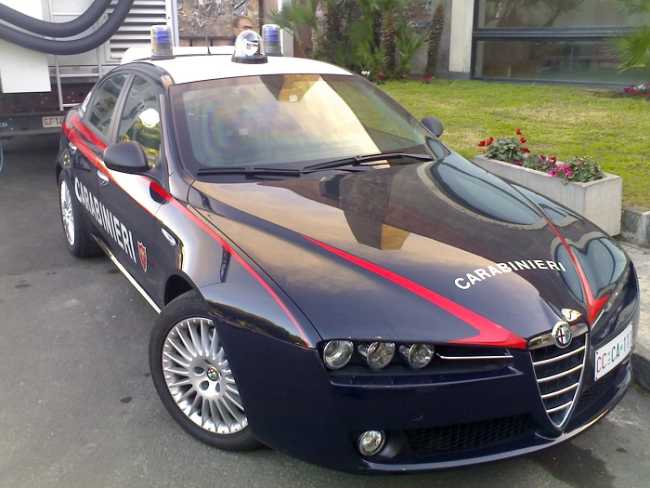 alfa 159 carabinieri700