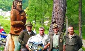 alpe solcio festa cacciatori Scheibe