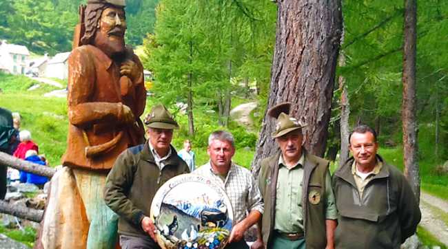 alpe solcio festa cacciatori Scheibe