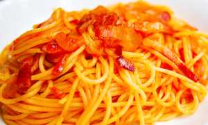 amatriciana piatto