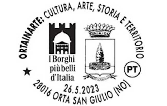 annullo filatelico orta