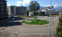 asfalto rotonda trib
