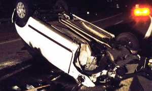 auto cappotata superstrada citroen