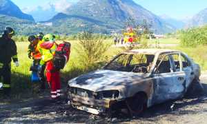 auto incendio masera suicidio