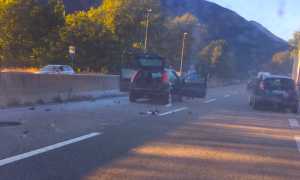 auto incidente incendio superstada