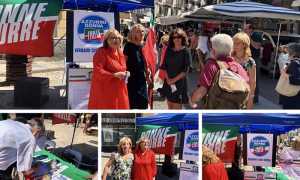 azzurrto donna forza italia domo gazebo mix