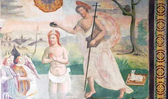 balconi quadro BATTESIMOCONFIRMA