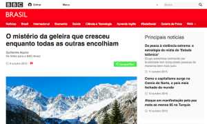 bbc brasile ghiacciaio belvedere