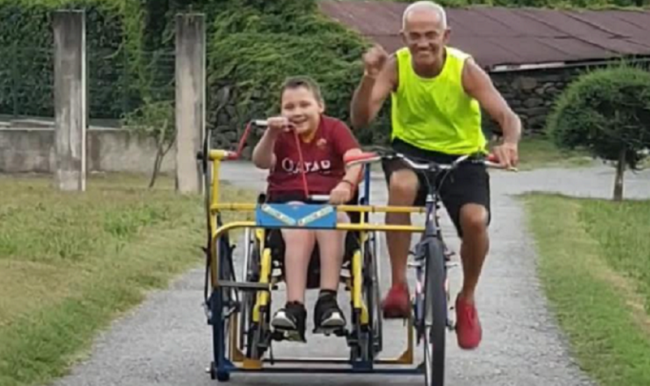 bici per francesco