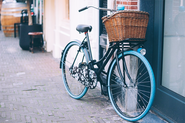 bicicletta cestino