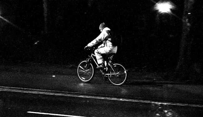 bicicletta notte