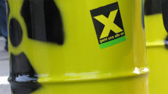 bidone scorie giallo