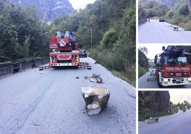 blocco strada varzo mix