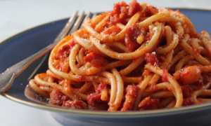bucatini amatriciana