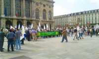 cacciatori manifestazione torino