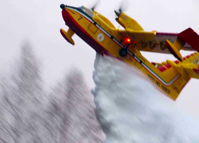 canadair vigezzo lancio