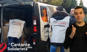 cantante solidarieta spot la7