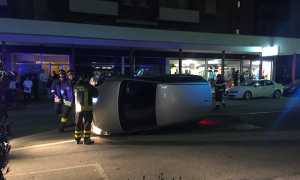 cappottata incidente via giovanni