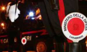 carabinieri auto notte