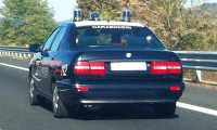 carabinieri auto superstrada