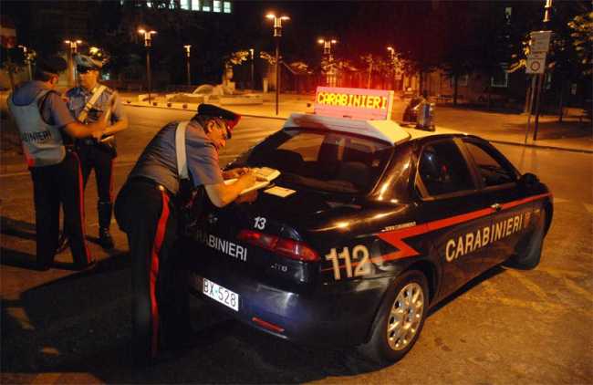 carabinieri controlli notturni
