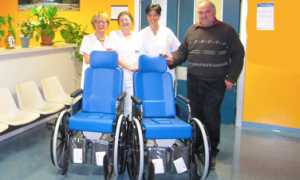 carrozzine dono ospedale scarghia