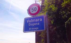 cartello dogana frontalieri piaggio vismara